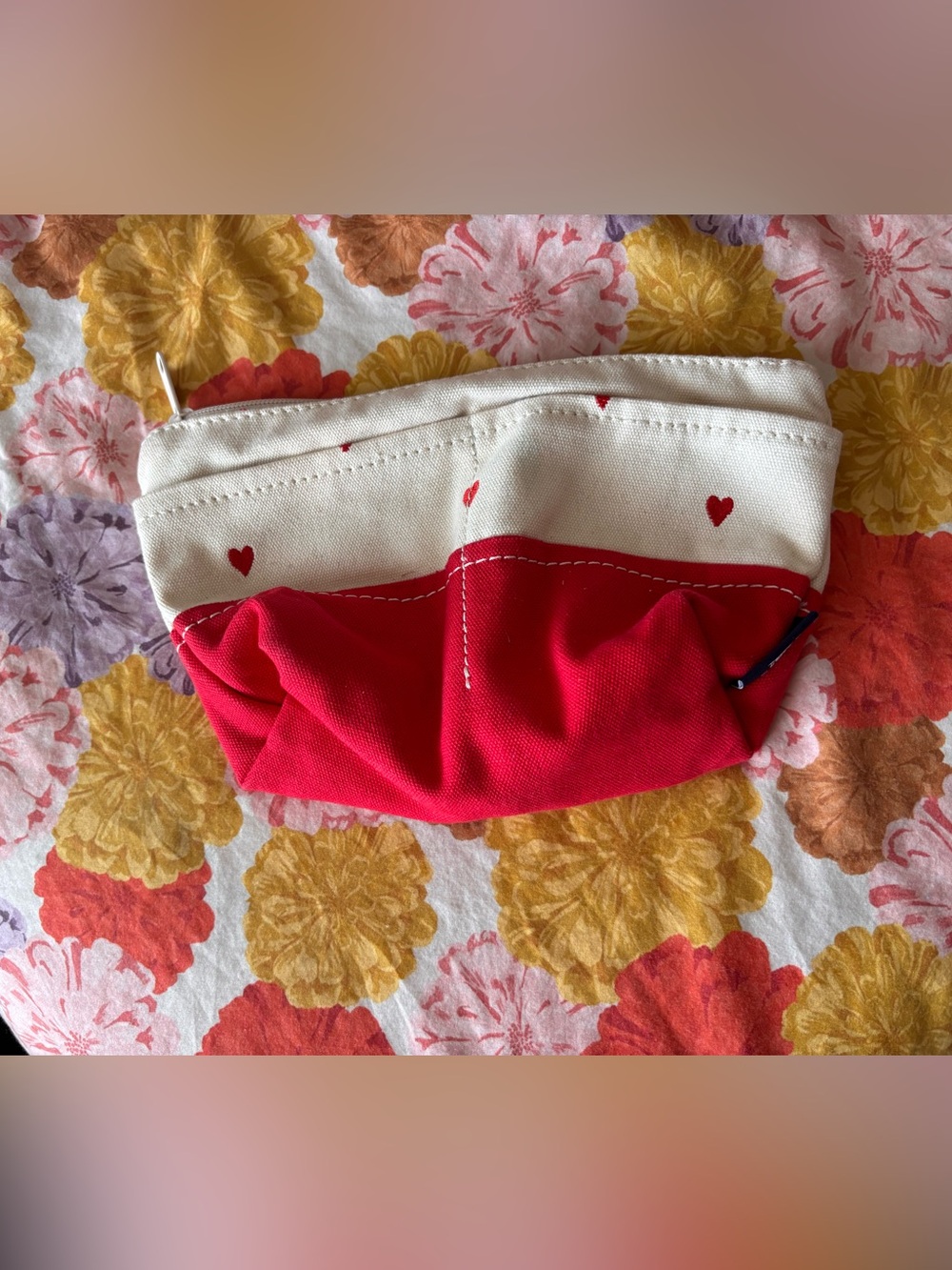Lands End pencil pouch